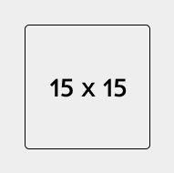 15 על 15 ס"מ - <span class="woocommerce-Price-amount amount"><bdi>69.00<span class="woocommerce-Price-currencySymbol">₪</span></bdi></span>