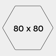 80 על 80 ס"מ משושה - <span class="woocommerce-Price-amount amount"><bdi>490.00<span class="woocommerce-Price-currencySymbol">₪</span></bdi></span>