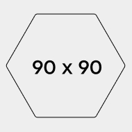 90 על 90 ס"מ משושה - <span class="woocommerce-Price-amount amount"><bdi>610.00<span class="woocommerce-Price-currencySymbol">₪</span></bdi></span>