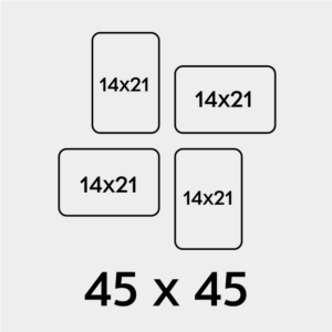 45 על 45 ס"מ - <span class="woocommerce-Price-amount amount"><bdi>289.00<span class="woocommerce-Price-currencySymbol">₪</span></bdi></span>