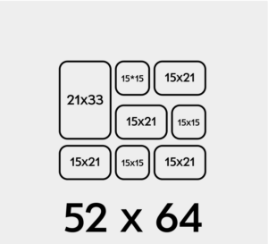 64 על 52 ס"מ - <span class="woocommerce-Price-amount amount"><bdi>548.00<span class="woocommerce-Price-currencySymbol">₪</span></bdi></span>